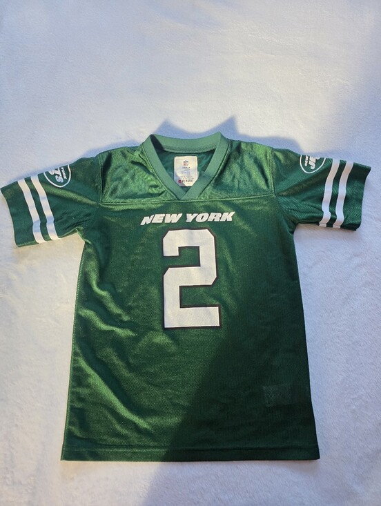 NFL Other - NFL New York Jets Zach Wilson #2 Kids Jersey Green Size 6/7